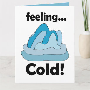 Carte Glacier Iceberg Sentiment Froid Drôle