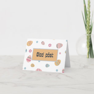 Carte Glad Påsk, Suédois Joyeux Pâques