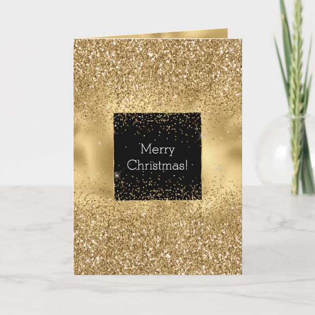 Carte Glitz Or (Devant)