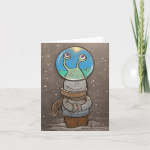 Carte globe anti-neige