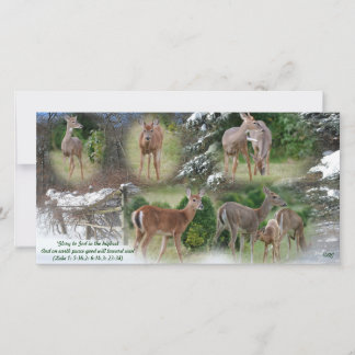 Carte Gloire à Dieu...