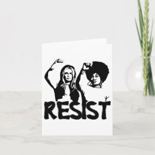 Carte Gloria Steinem Et Dorothy Pitman Hughes Résistent