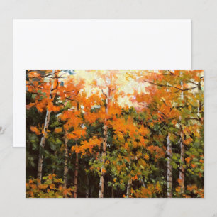 Carte Glorieux Aspens d'automne Pittoresque Colorado Pei