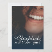 Glücklich steht Dir intestin ! - Blau