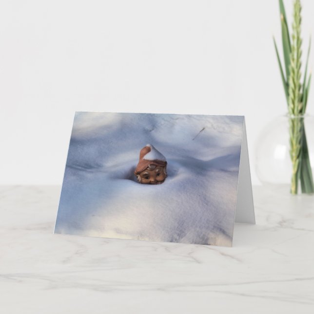 Carte Gnome de neige (Devant)