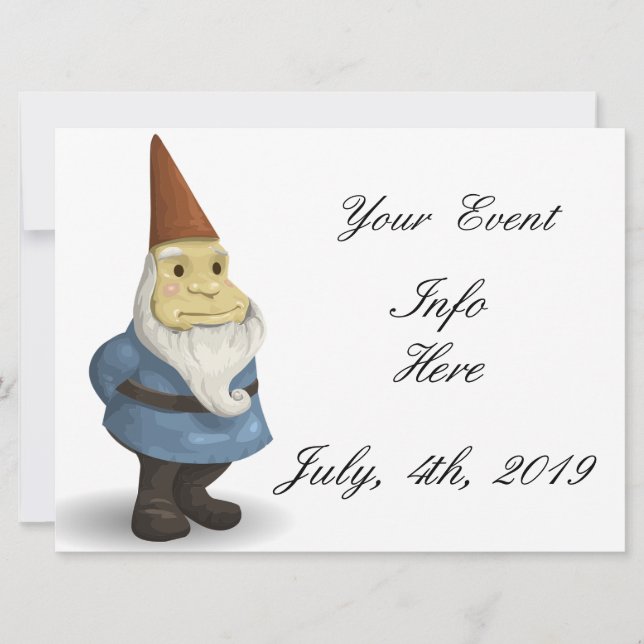 Carte Gnome de vacances d'hiver Thunder_Cove (Devant)