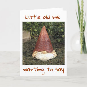 CARTE GNOME DIT QU'IL NE PEUT PAS CACHER COMMENT IL SE S