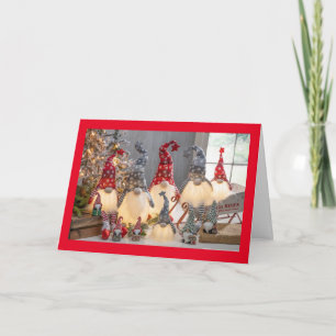 CARTE GNOMES DIT **PARTAGEONS LES VACANCES**