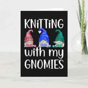 Carte Gnomes Gnome Tricot Tricot Avec Mes Gnomes