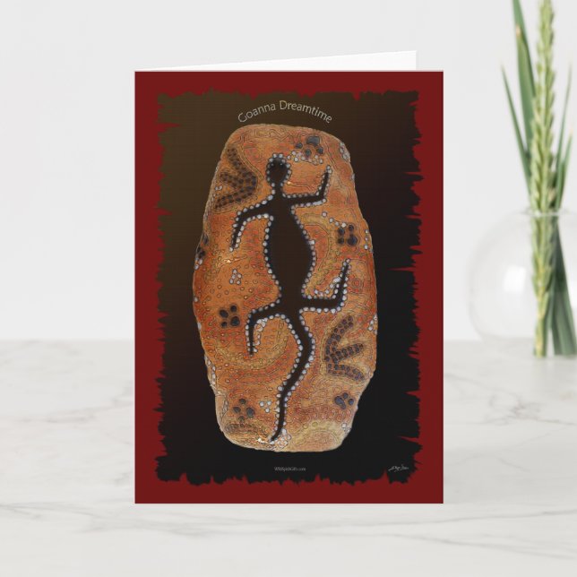 Carte GOANNA DREAMTIME (Devant)
