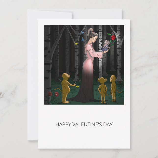 Carte Goblin Love Valentines Day (Devant)
