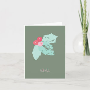 Carte God Jul, Noël norvégien