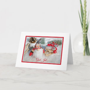 Carte God Jul Swedish Christmas