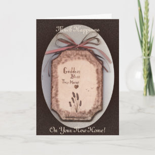 Carte Goddess House Blessing/New Home Triskele