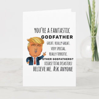 Carte Godfather Meilleur cadeau