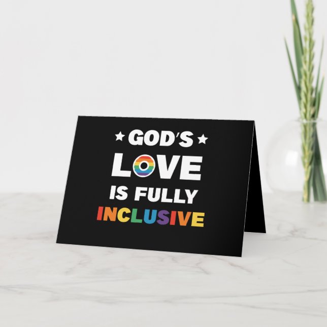 Carte God's Love Is (Devant)