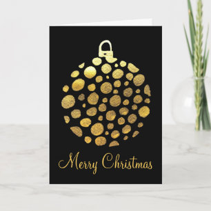 Carte Gold bauble