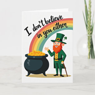 Carte Gold du Leprechaun Arc-en-Ciel