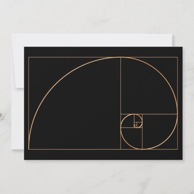 Carte Gold Golden Spiral (Devant)