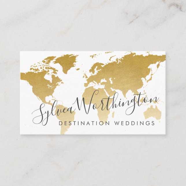 Carte Gold Travel World (Devant)