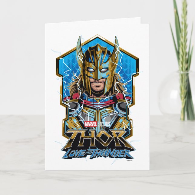 Carte Golden Armor Thor Love et Thunder Graphic (Devant)