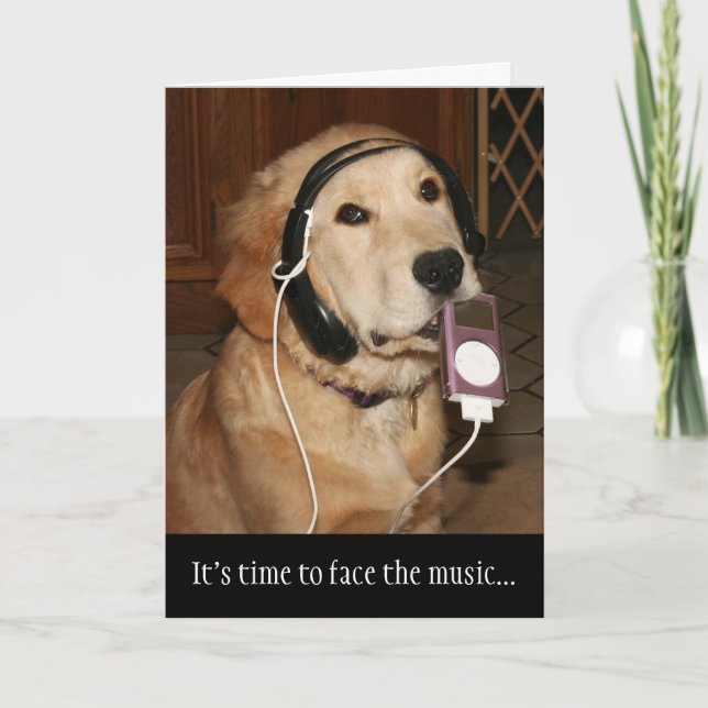 Carte Golden Birth Music (Devant)