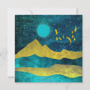 Carte Golden Flock