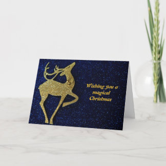 Carte Golden Reindeer