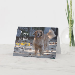 Carte Golden Retriever all occasion card