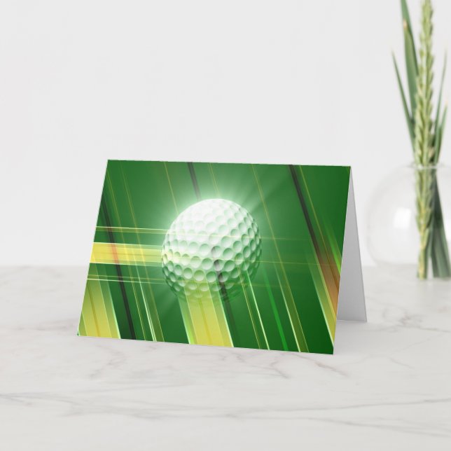 Carte golf (Devant)