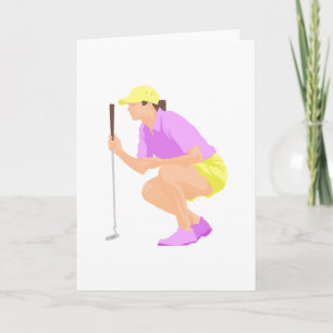 Carte Golf des femmes