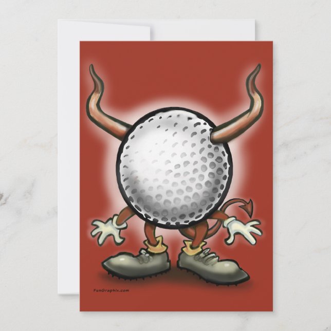 Carte Golf Devil (Devant)