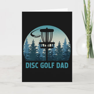 Carte Golf sur disque pour hommes Papa Vintage Fête des 