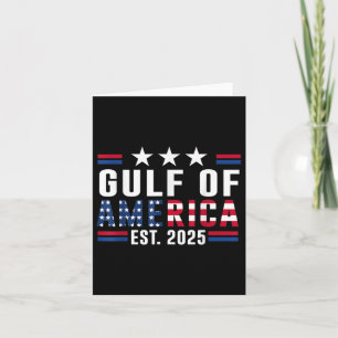 Carte Golfe Rétro des États-Unis d'Amérique 2025 Drapeau