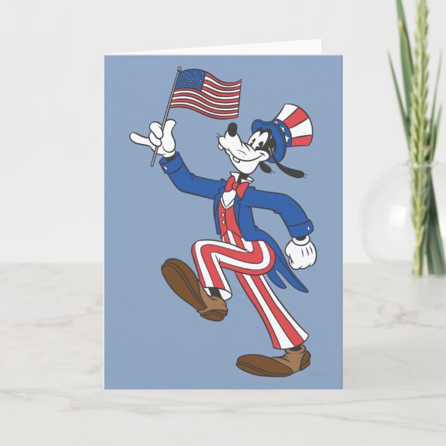 Carte Goofy | Patriotique (Devant)