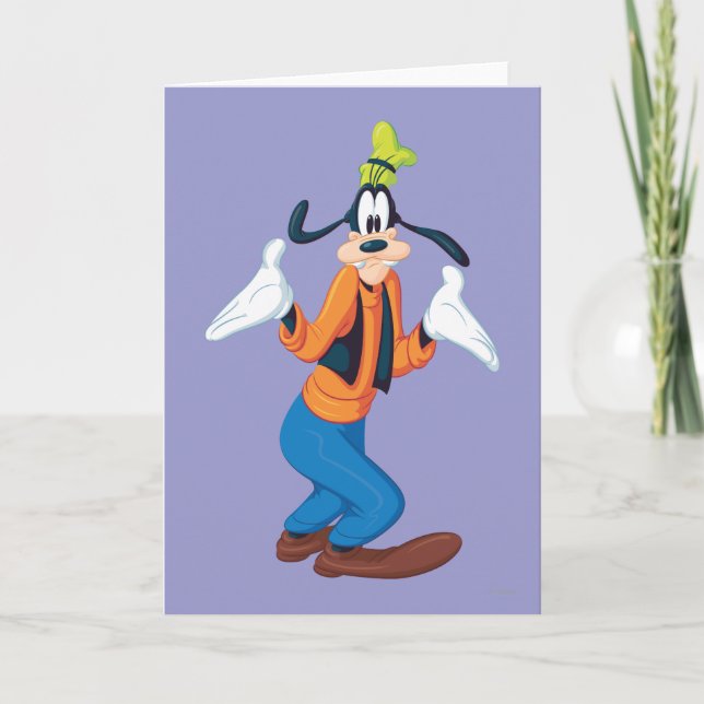 Carte Goofy | Sortie mains (Devant)