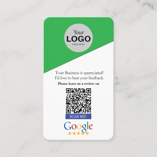 Carte Google de révision (Devant)
