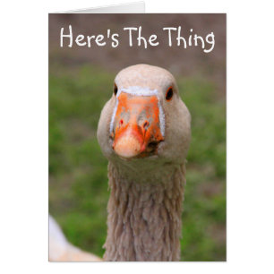 Carte Goose Vraiment Miss You Card