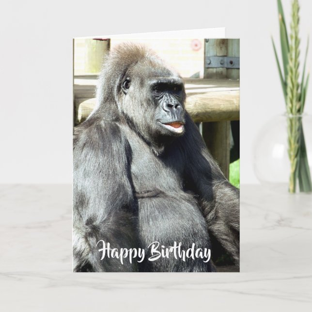CARTE GORILLA (Devant)