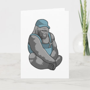 Carte Gorilla comme artisan avec clé