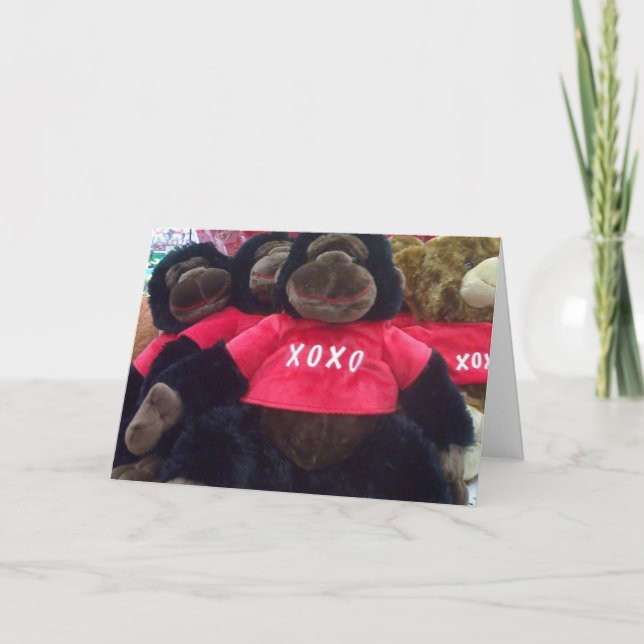 CARTE GORILLA LOVE (Devant)