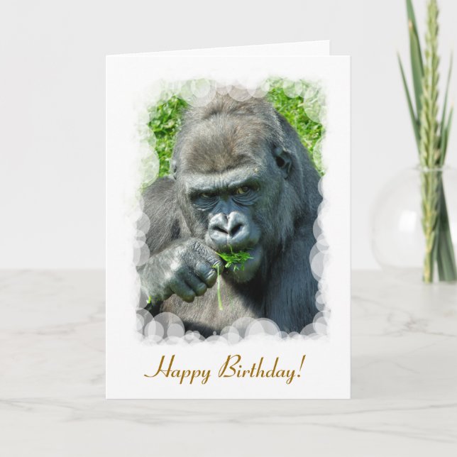 CARTE GORILLAS (Devant)
