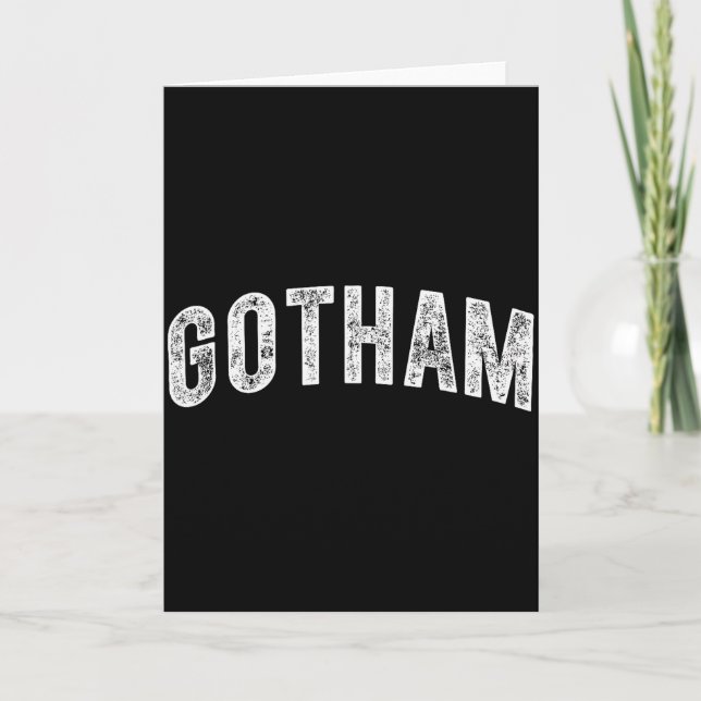 Carte Gotham  (Devant)