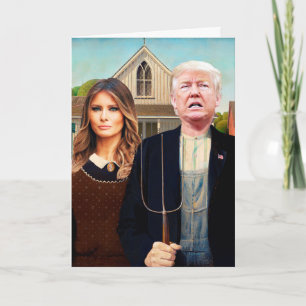 Carte Gothique américain Trumped