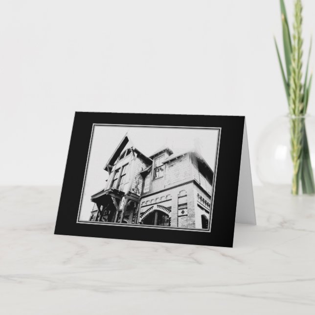 Carte Gothique Quotables "The Old House" (Devant)