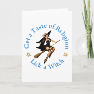 Carte Goûtez à la religion - Choisissez une sorcière