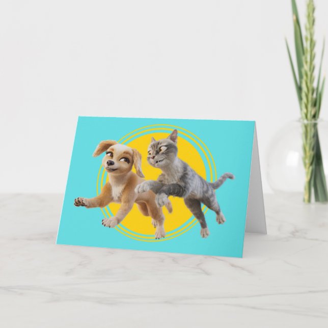 Carte Gracie & Pedro Unleashed (Devant)