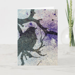 Carte Grackle Grunge, Anniversaire
