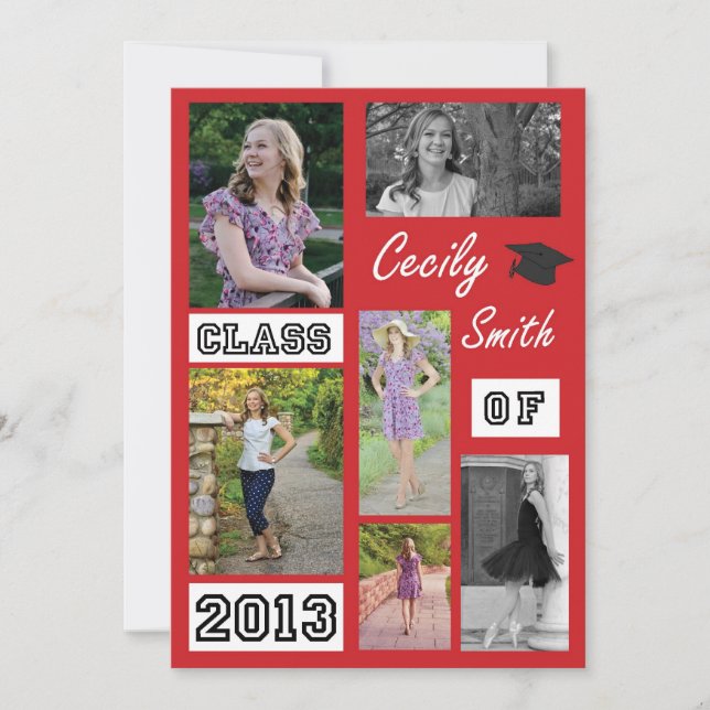 Carte Grad 5x7 Cecily (Devant)