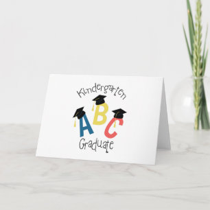 Carte Graduation de la maternelle